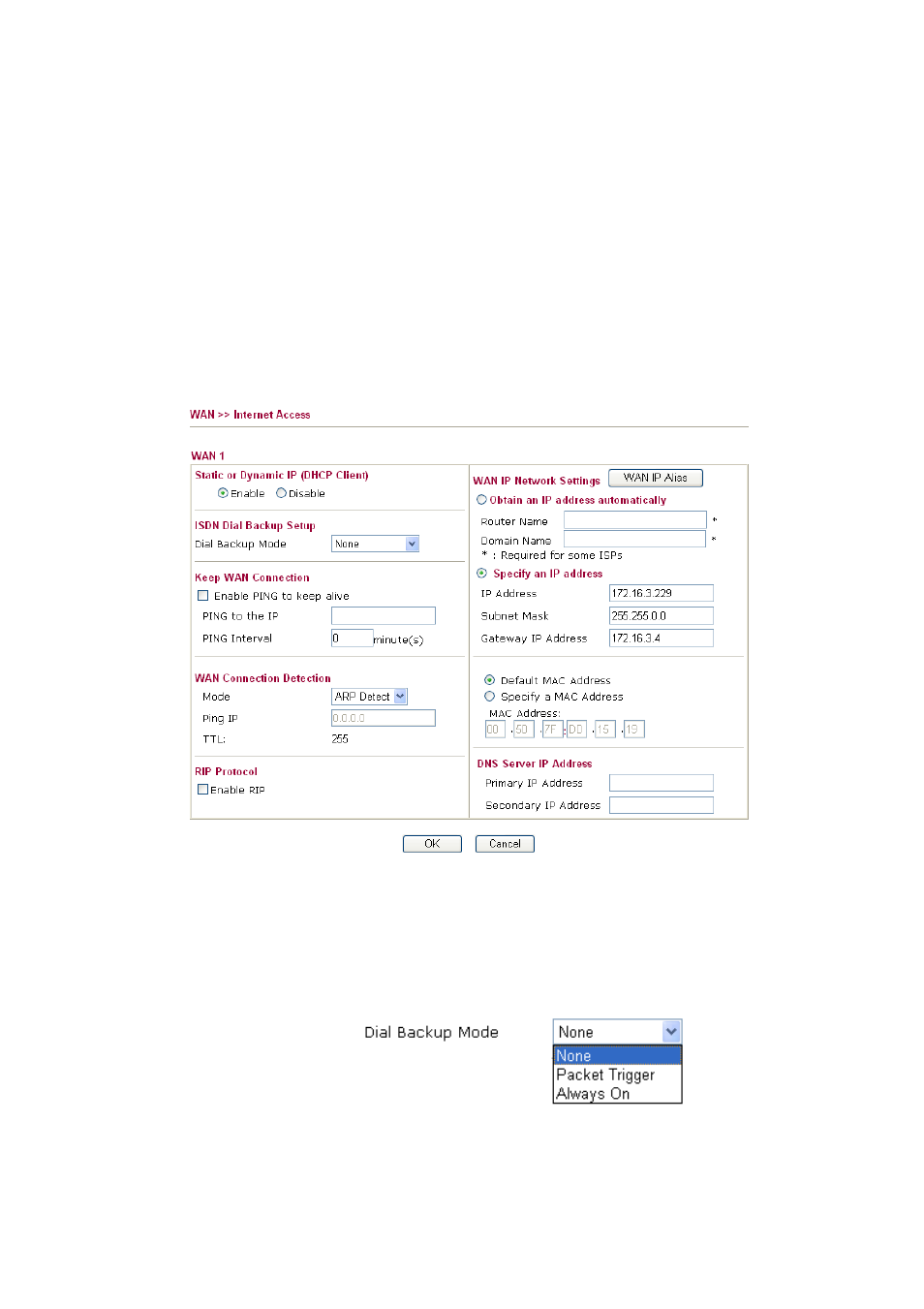 Draytek 2910 User Manual | Page 40 / 235