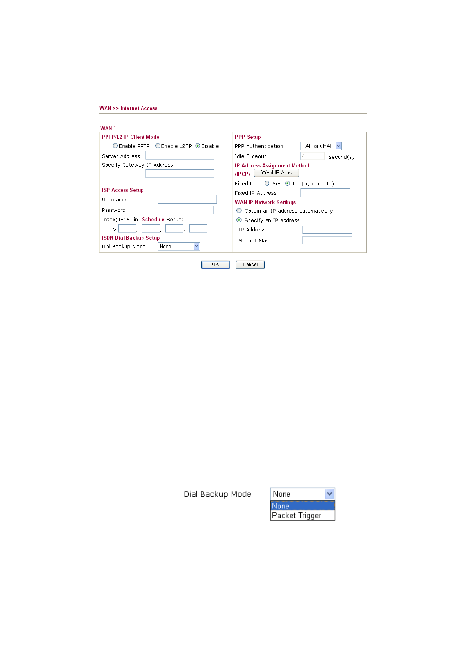 Draytek 2910 User Manual | Page 43 / 235