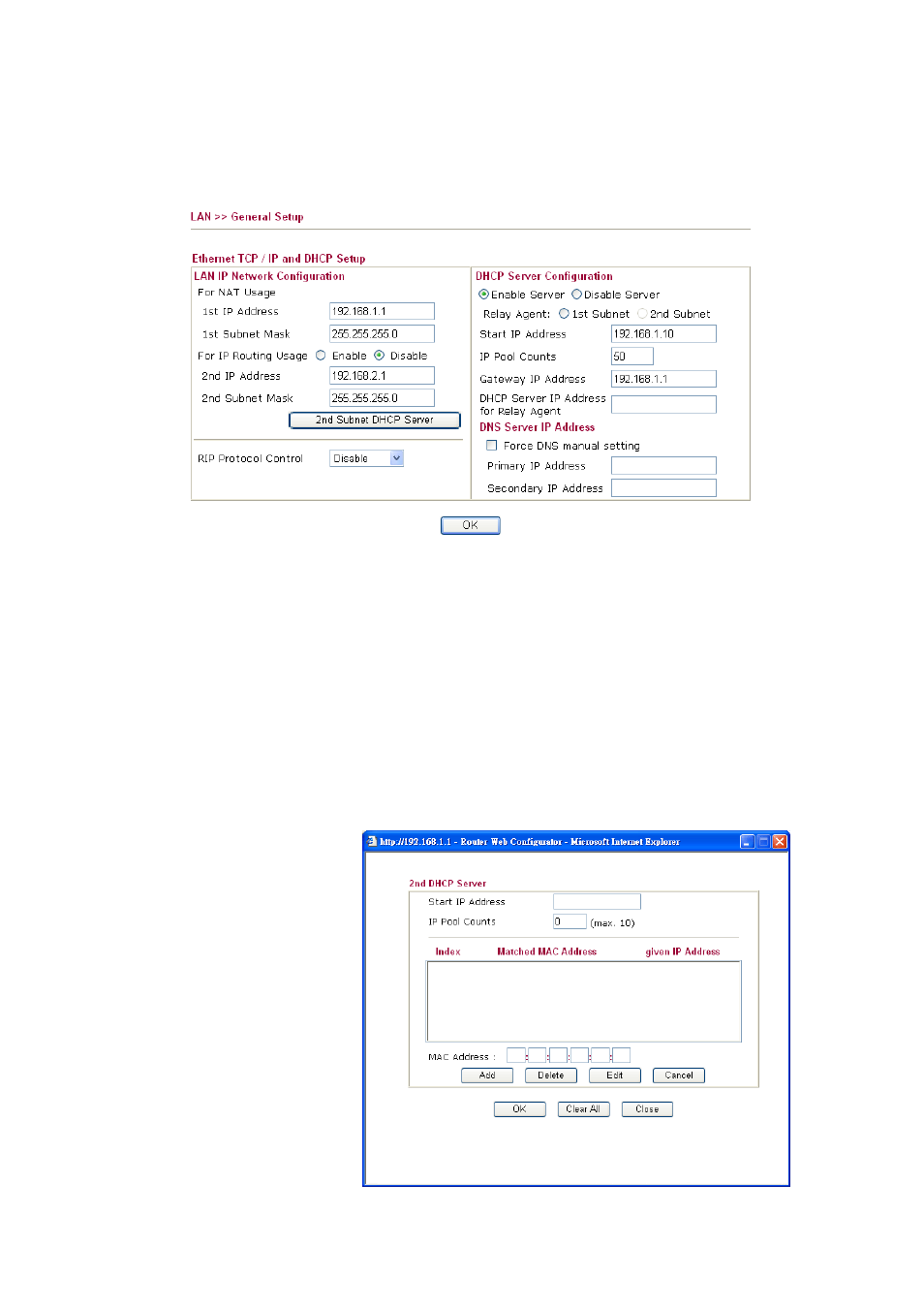 2 general setup | Draytek 2910 User Manual | Page 50 / 235