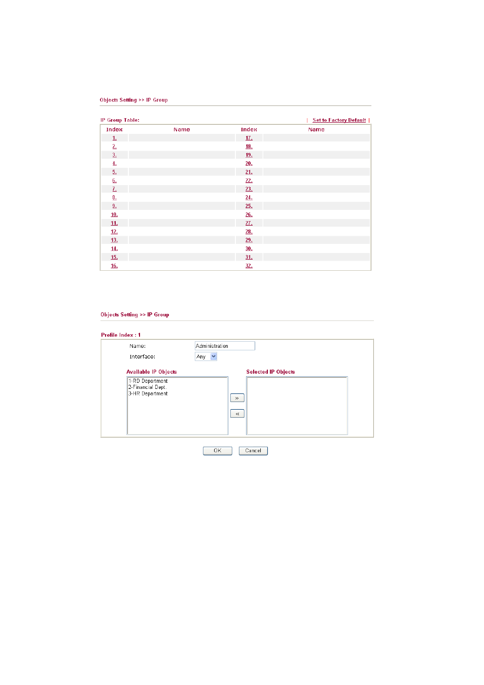2 ip group | Draytek 2910 User Manual | Page 65 / 235