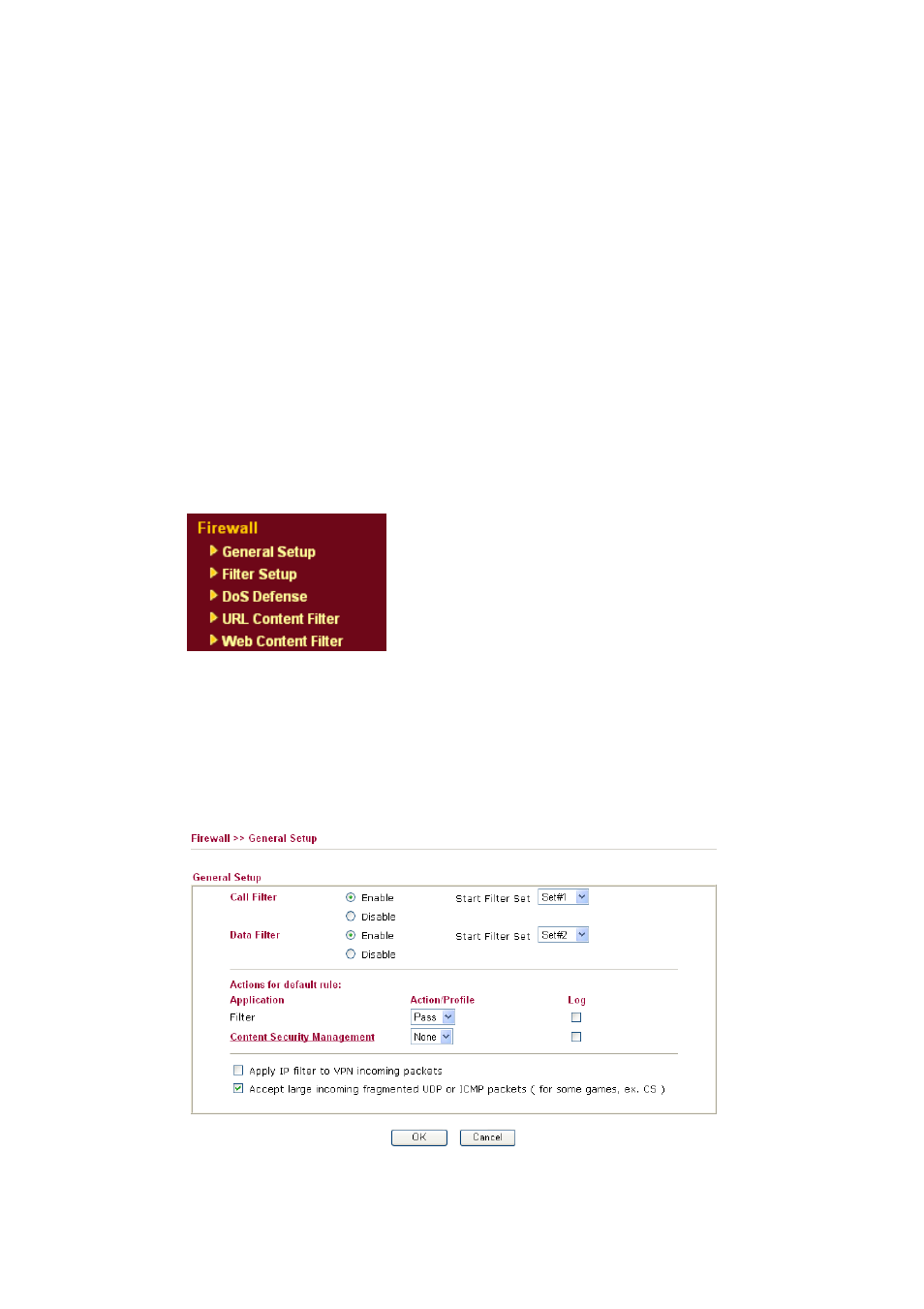 2 general setup | Draytek 2910 User Manual | Page 73 / 235