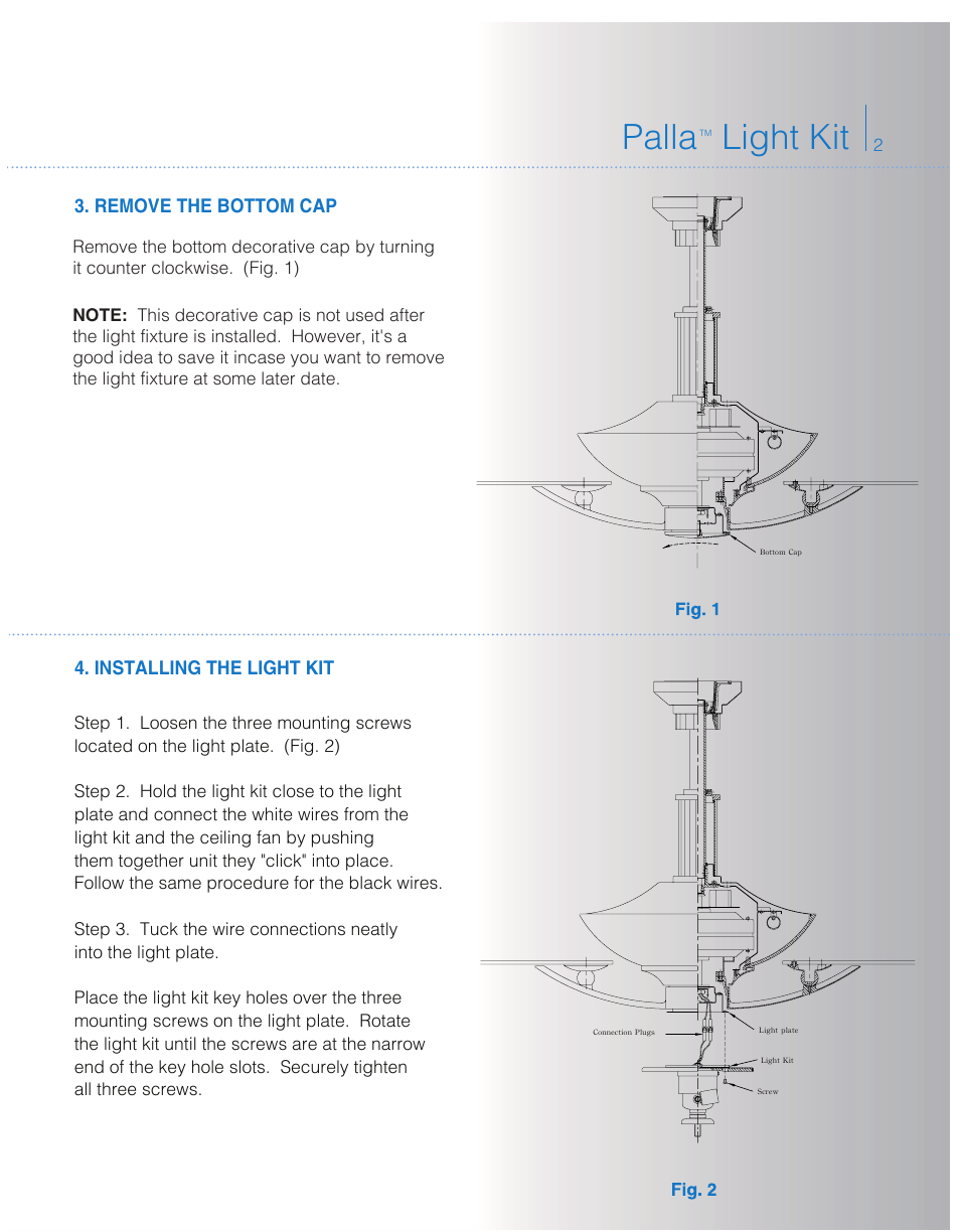 Palla light kit | Kichler 380108 User Manual | Page 3 / 4