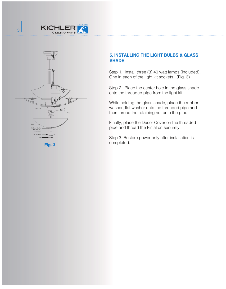 Kichler 380108 User Manual | Page 4 / 4