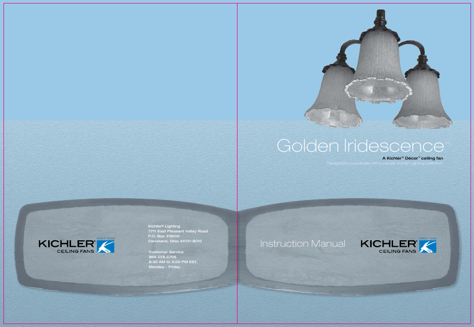 Kichler 380003 User Manual | 3 pages