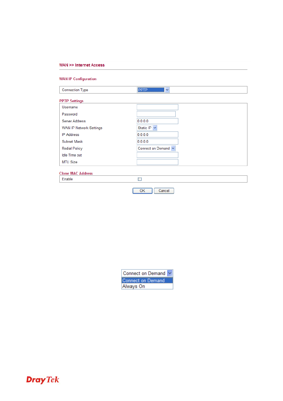 Draytek 2130 User Manual | Page 106 / 208
