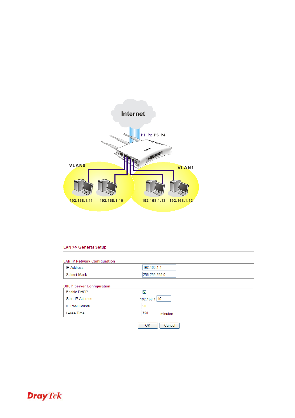 1 general setup | Draytek 2130 User Manual | Page 112 / 208