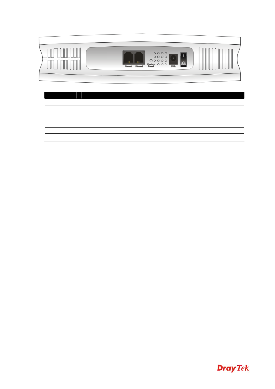 Draytek 2130 User Manual | Page 15 / 208