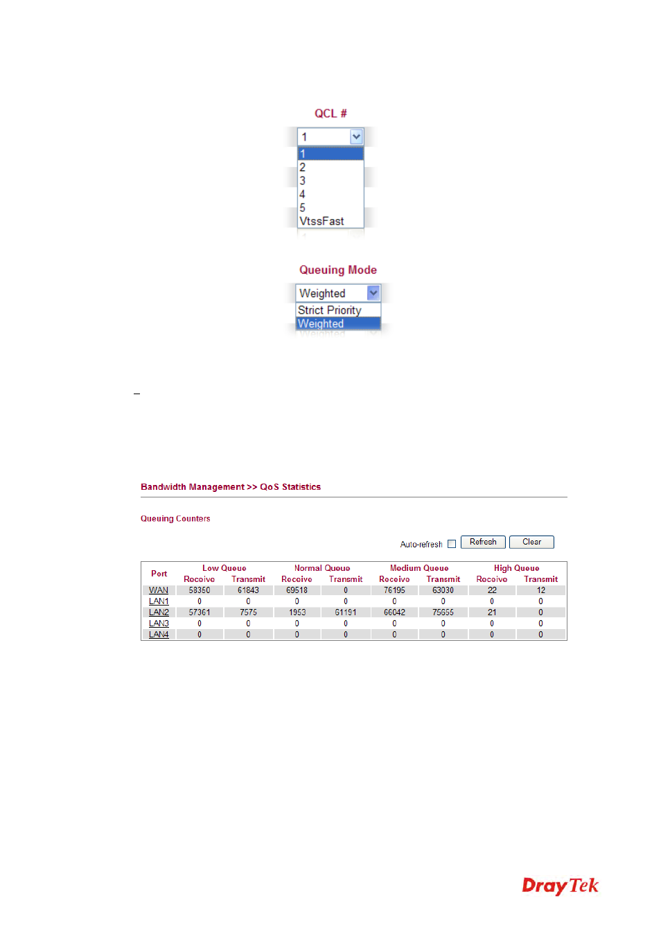 6 qos statistics | Draytek 2130 User Manual | Page 153 / 208