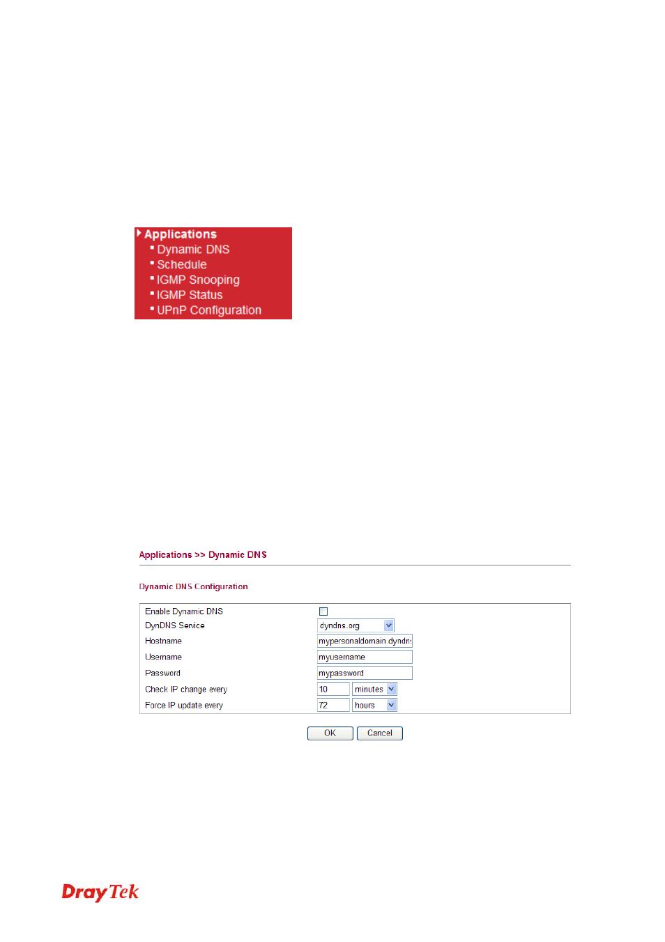6 applications, 1 dynamic dns | Draytek 2130 User Manual | Page 156 / 208