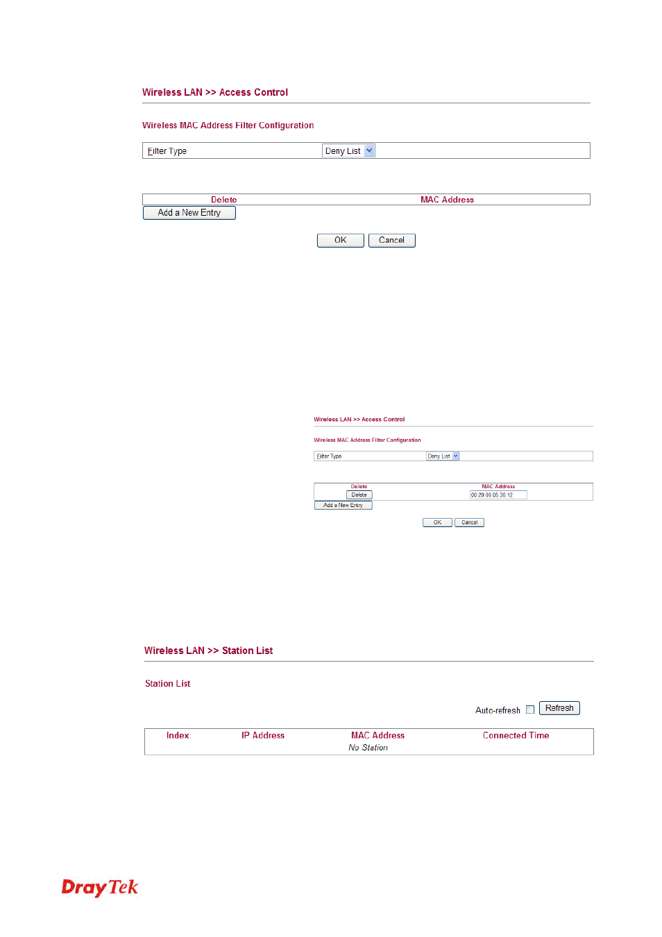 4 station list | Draytek 2130 User Manual | Page 176 / 208