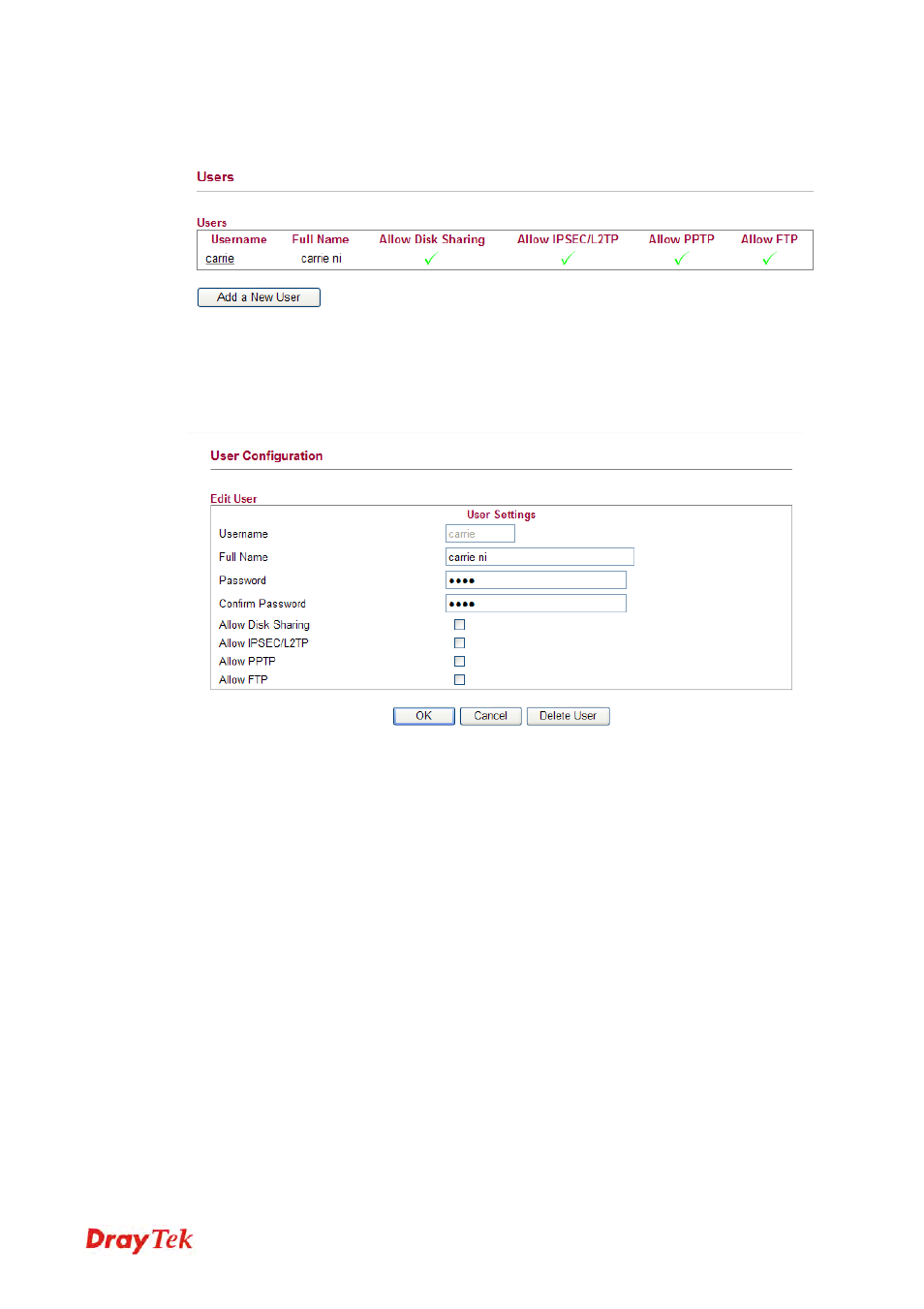 Draytek 2130 User Manual | Page 182 / 208