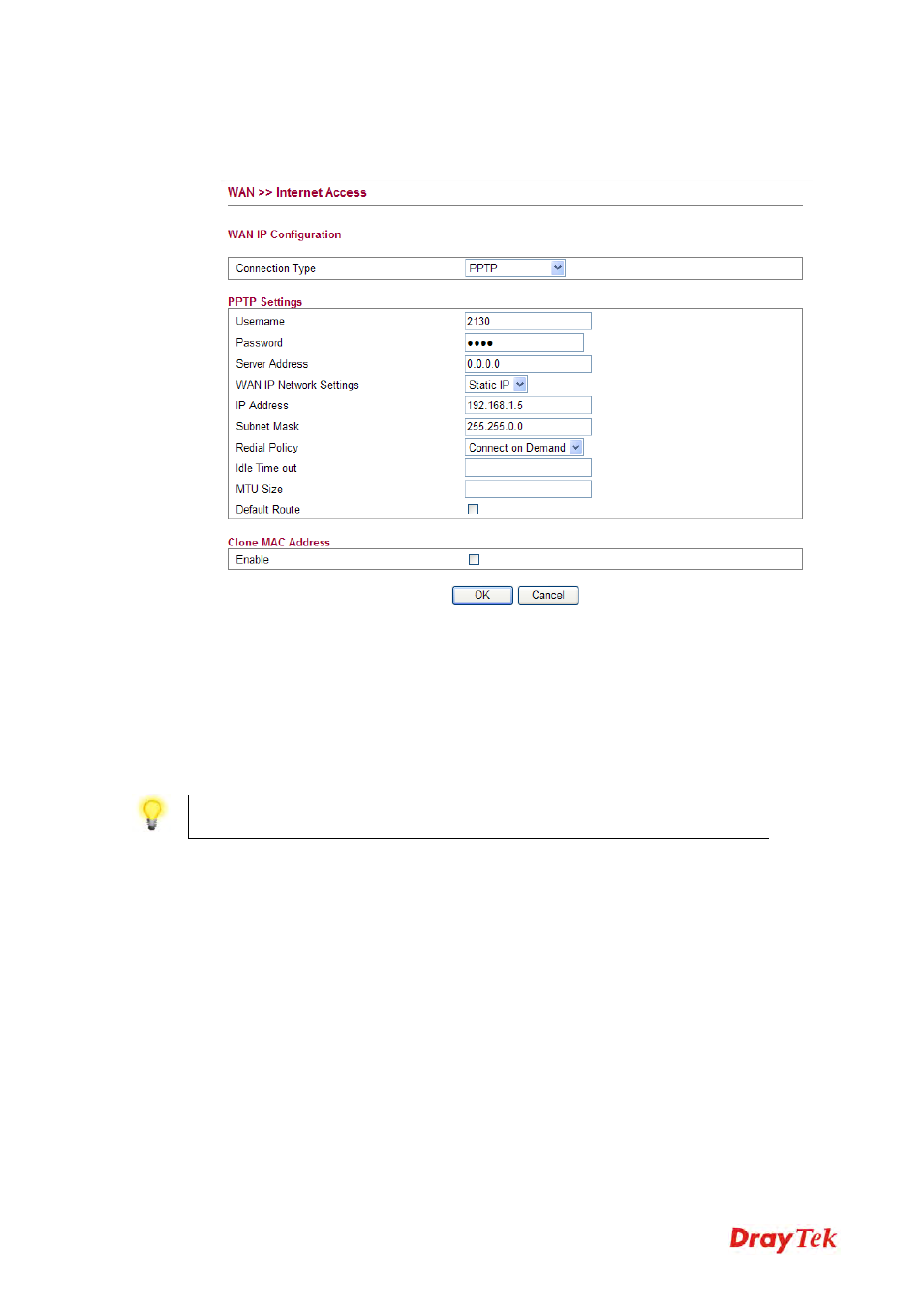 5 backing to factory default setting if necessary | Draytek 2130 User Manual | Page 207 / 208