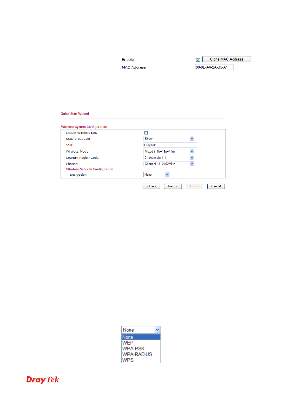 4 setting up the wireless connection | Draytek 2130 User Manual | Page 32 / 208