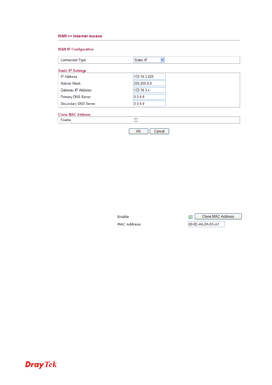 Draytek 2130 User Manual | Page 42 / 208