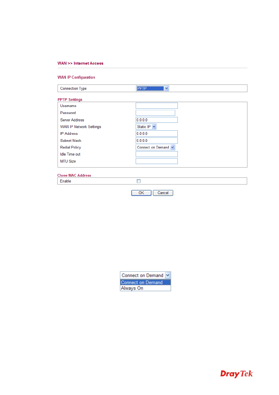 Draytek 2130 User Manual | Page 45 / 208