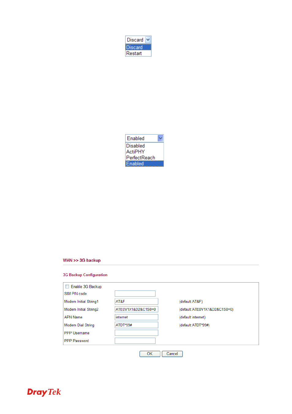 3 3g backup | Draytek 2130 User Manual | Page 48 / 208