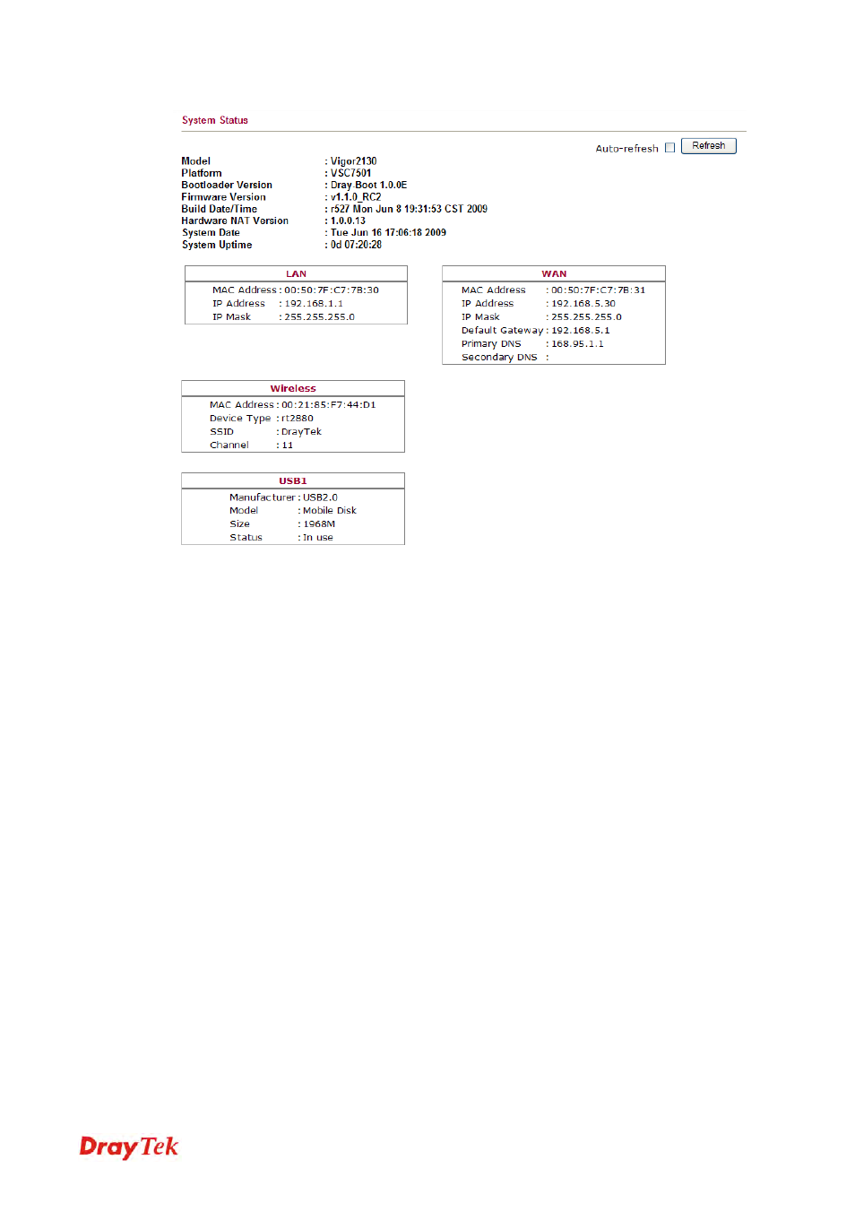 Draytek 2130 User Manual | Page 92 / 208