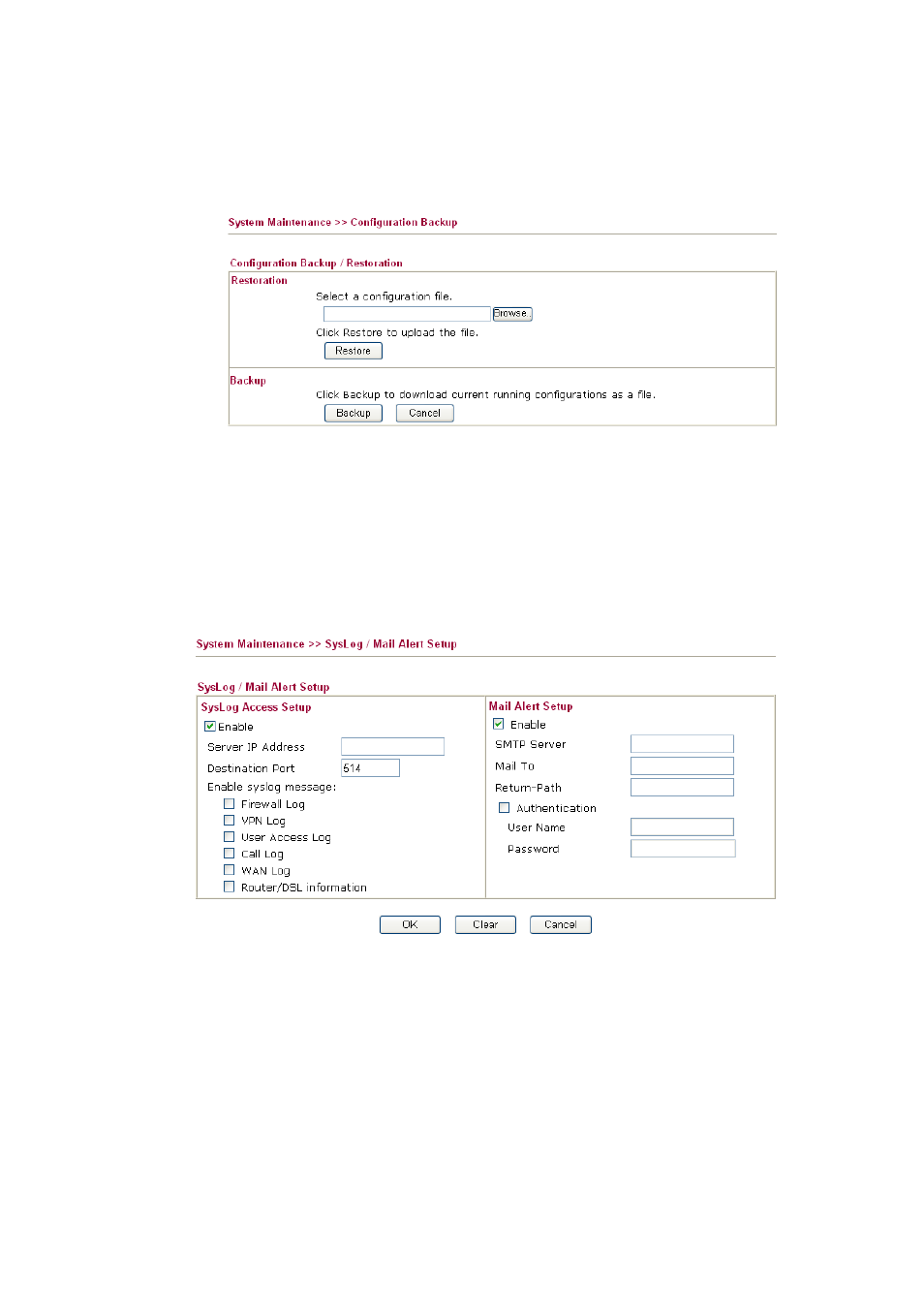 Draytek DUAL-WAN SECURITY ROUTER VIGOR2910 User Manual | Page 150 / 199