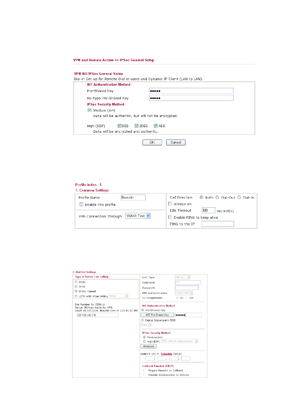 Draytek DUAL-WAN SECURITY ROUTER VIGOR2910 User Manual | Page 164 / 199