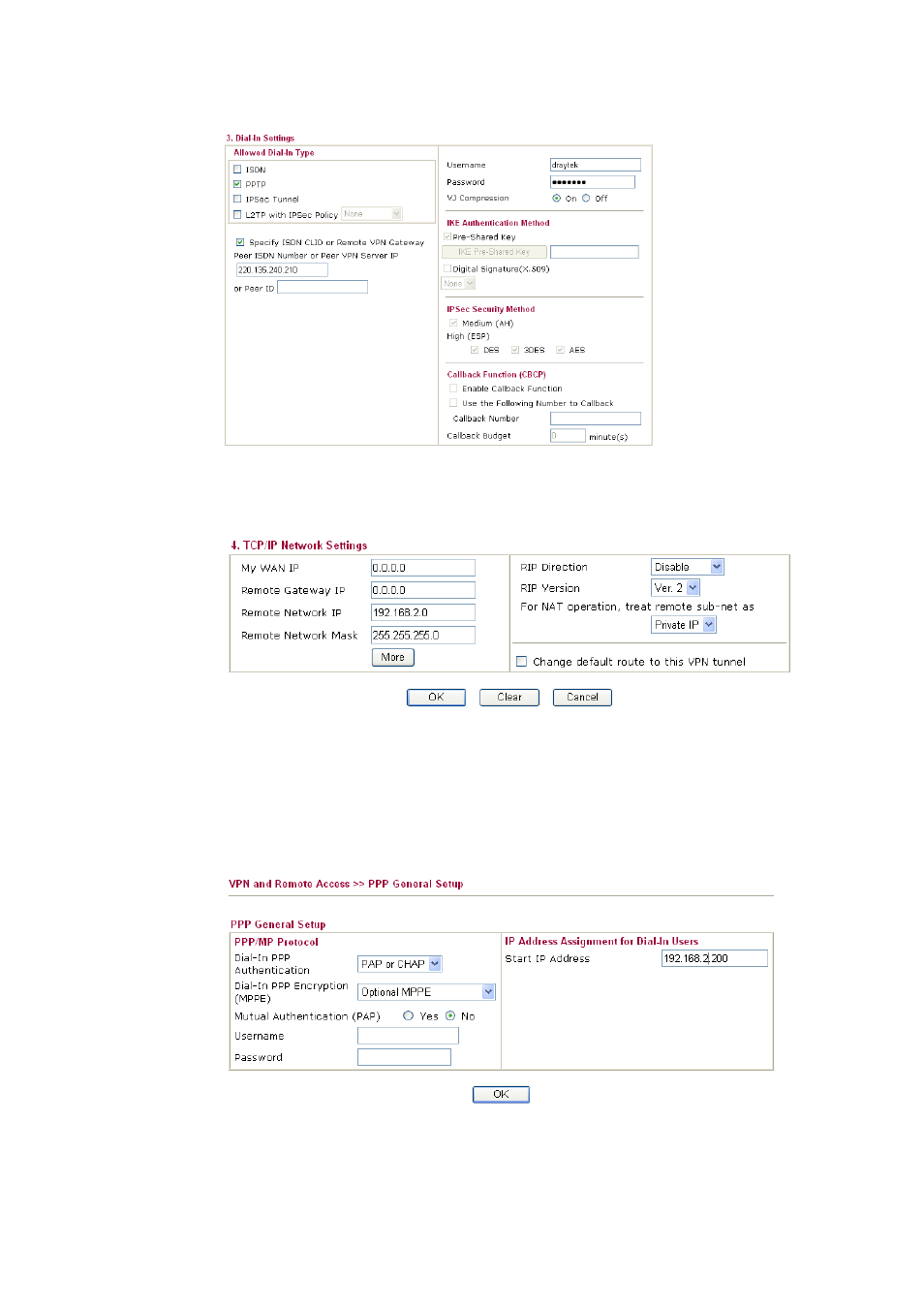 Draytek DUAL-WAN SECURITY ROUTER VIGOR2910 User Manual | Page 166 / 199