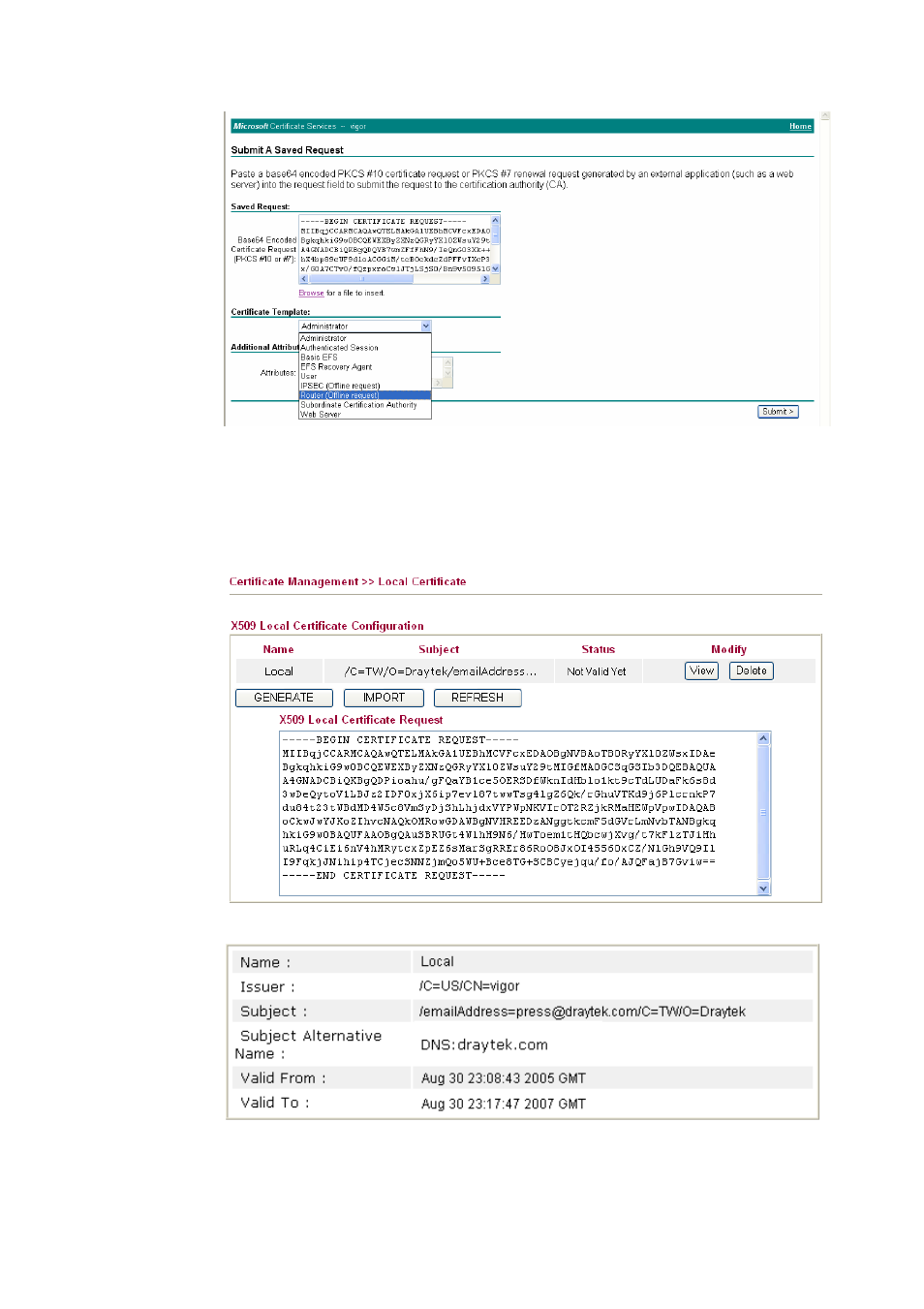 Draytek DUAL-WAN SECURITY ROUTER VIGOR2910 User Manual | Page 187 / 199