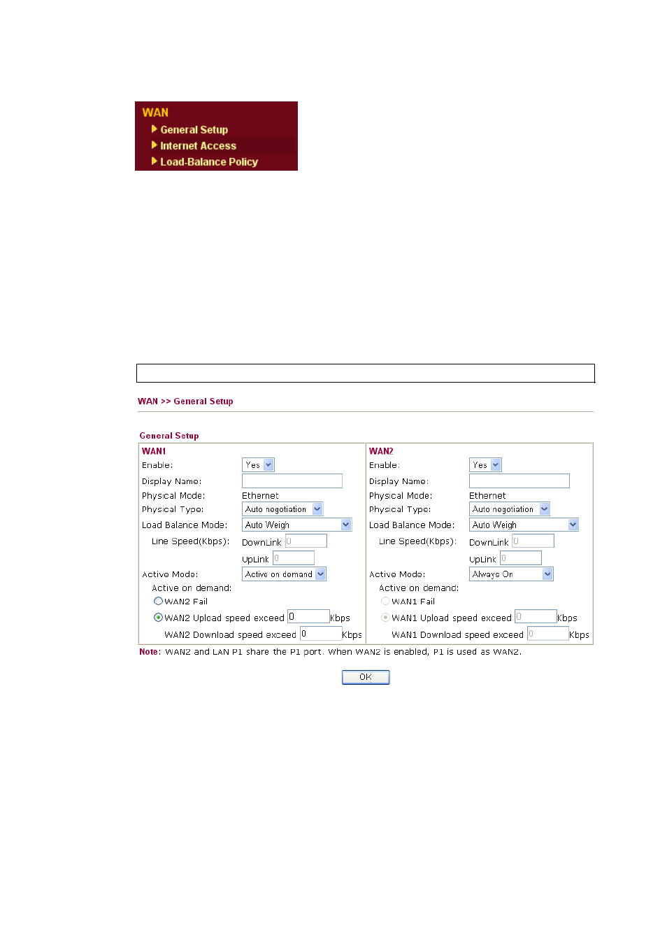 Draytek DUAL-WAN SECURITY ROUTER VIGOR2910 User Manual | Page 24 / 199