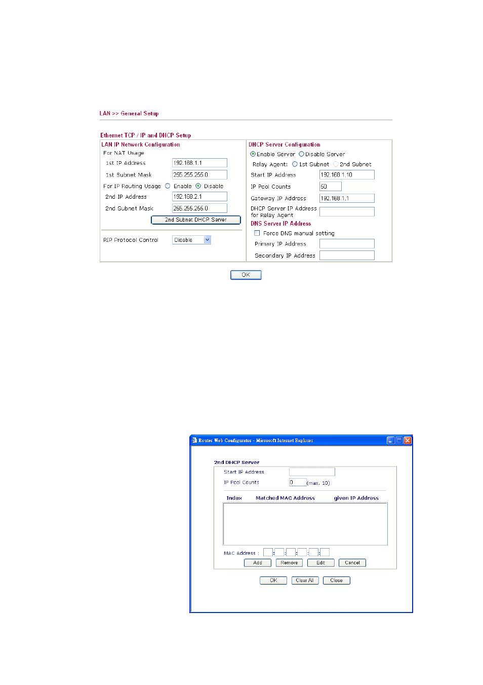 Draytek DUAL-WAN SECURITY ROUTER VIGOR2910 User Manual | Page 38 / 199