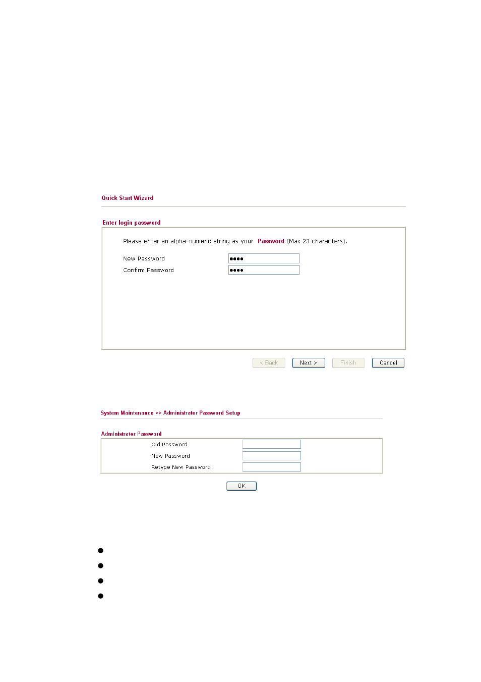 Draytek DUAL-WAN SECURITY ROUTER VIGOR2910 User Manual | Page 50 / 199