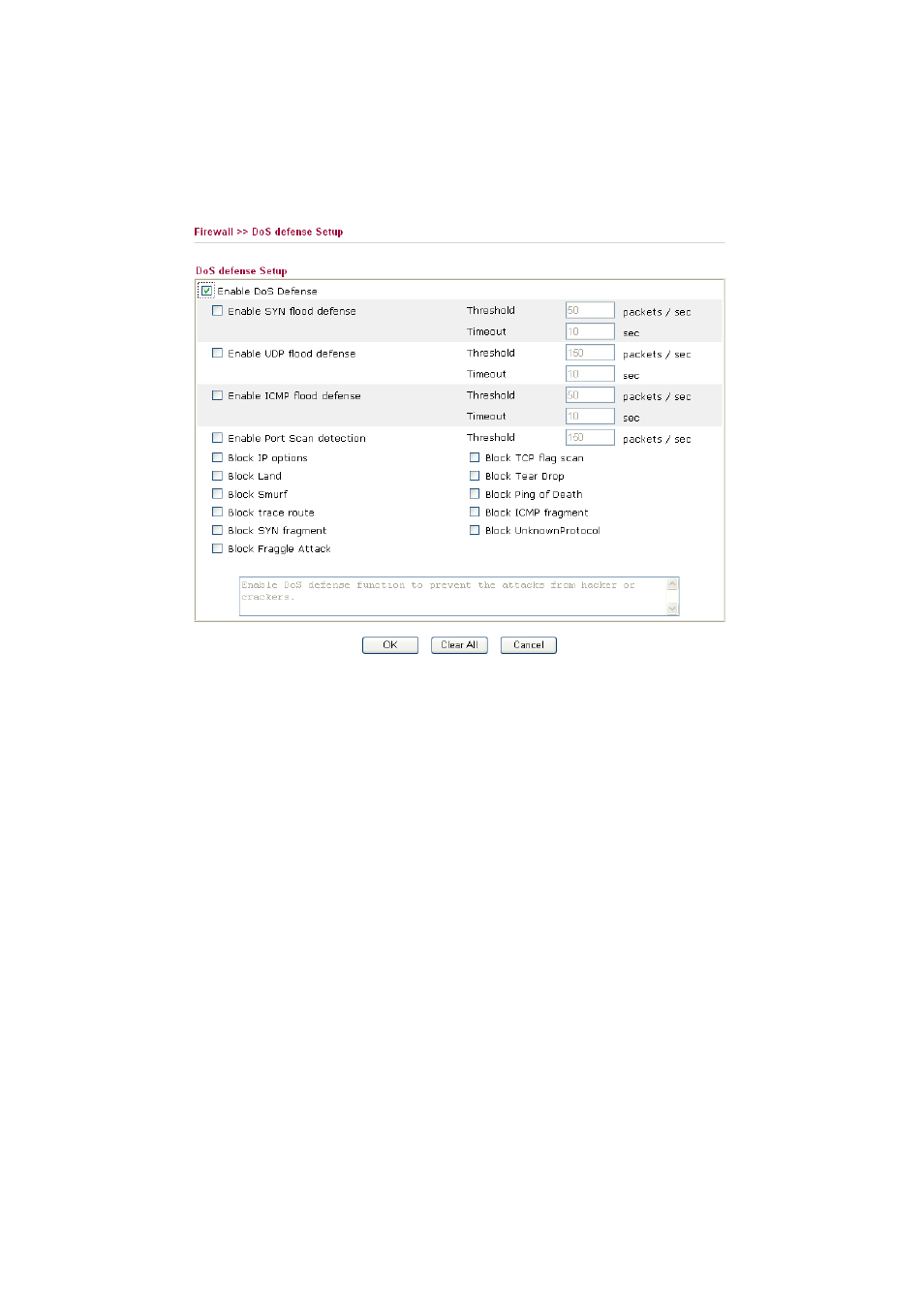 Draytek DUAL-WAN SECURITY ROUTER VIGOR2910 User Manual | Page 60 / 199