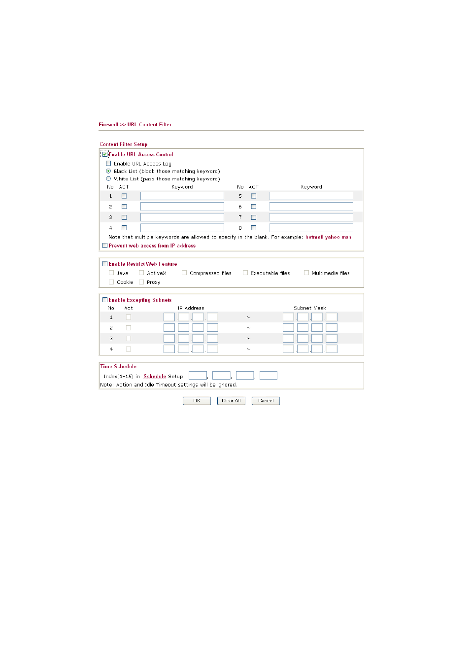 Draytek DUAL-WAN SECURITY ROUTER VIGOR2910 User Manual | Page 63 / 199