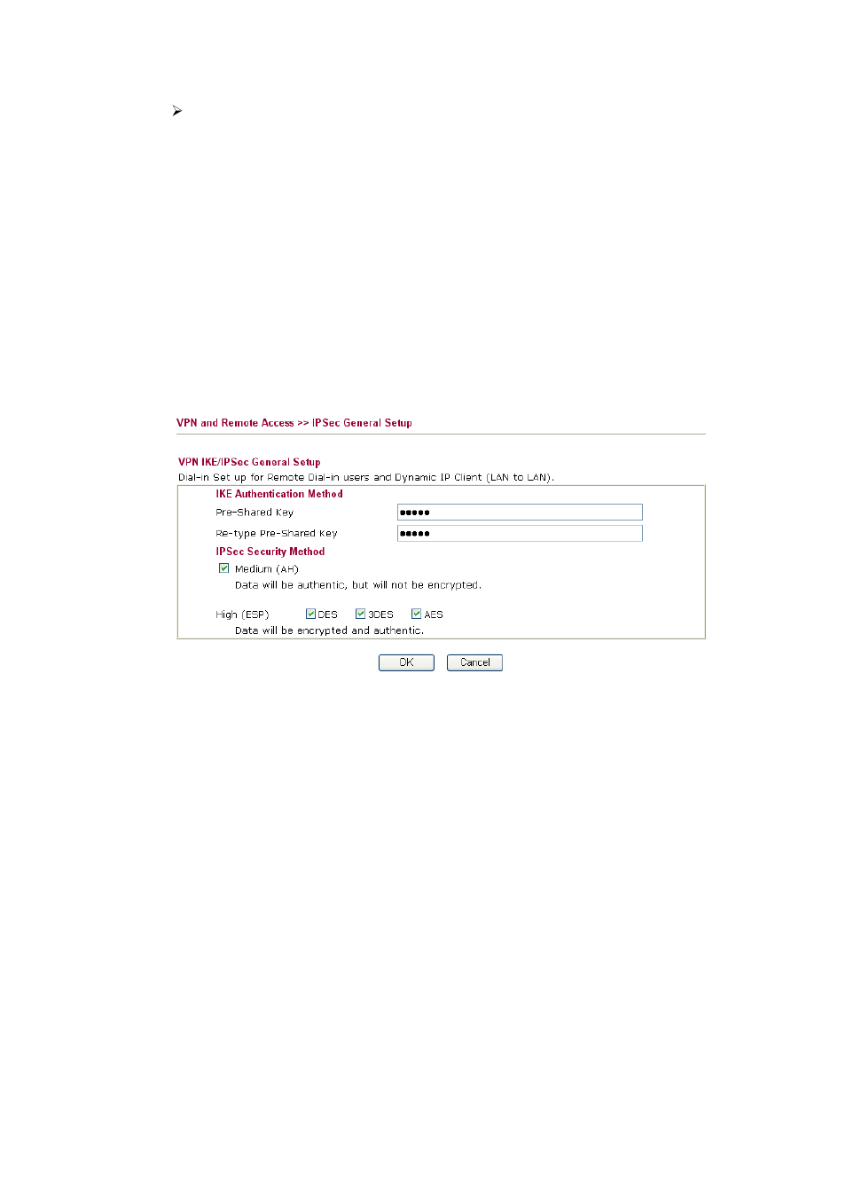 Draytek DUAL-WAN SECURITY ROUTER VIGOR2910 User Manual | Page 94 / 199