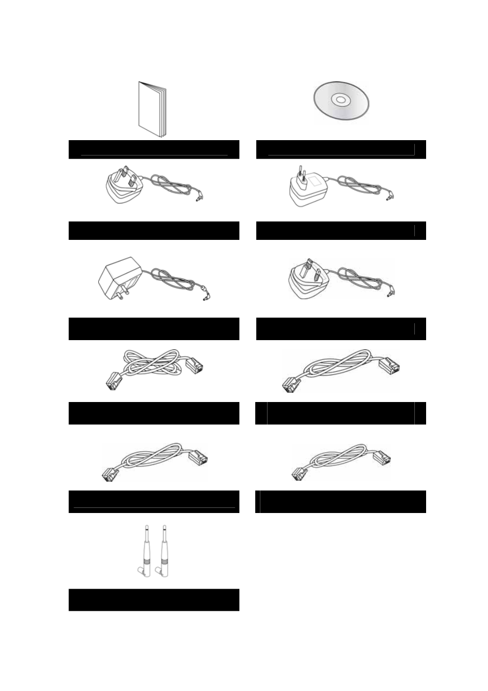 4 package contains | Draytek Vigor 2800 User Manual | Page 15 / 29