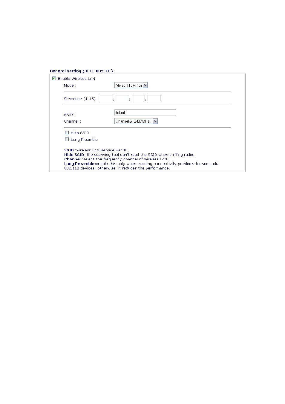 1 general settings | Draytek Vigor 2800 User Manual | Page 21 / 29