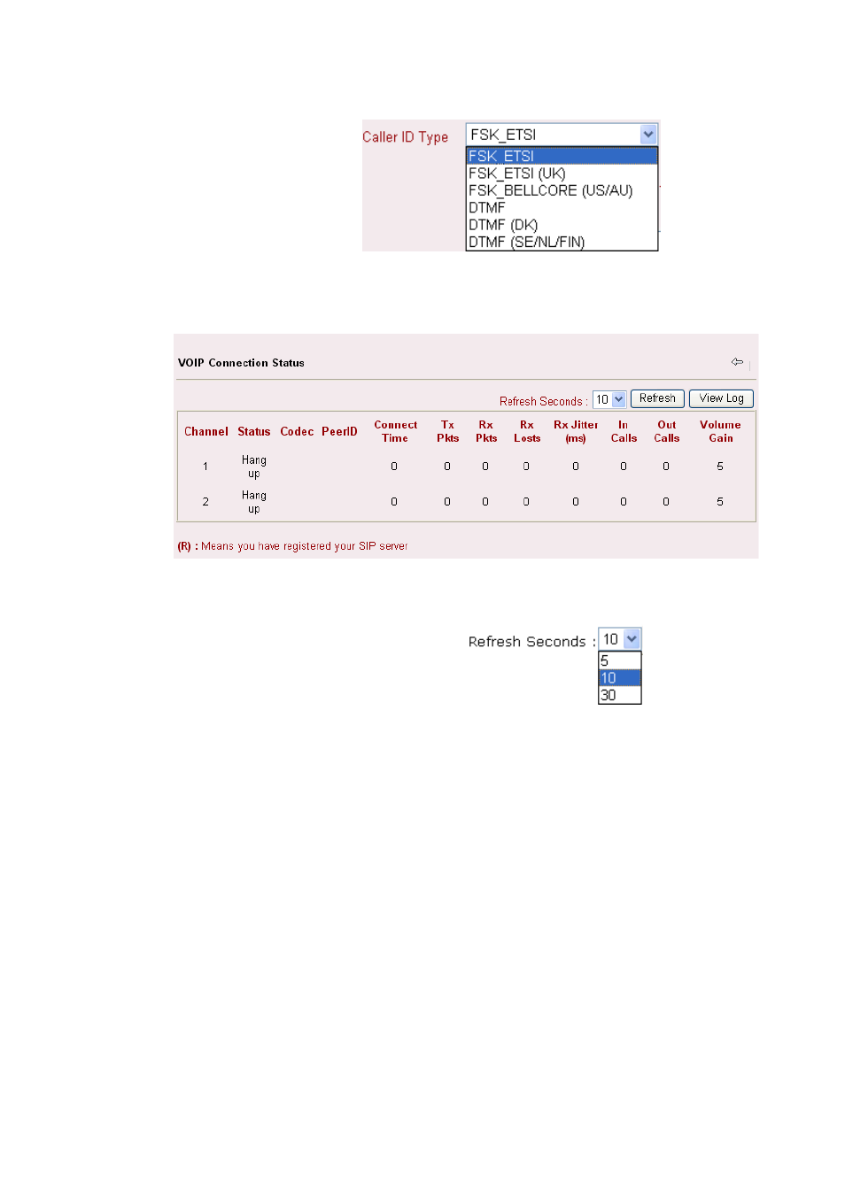 5 voice call status | Draytek 2900 User Manual | Page 118 / 173