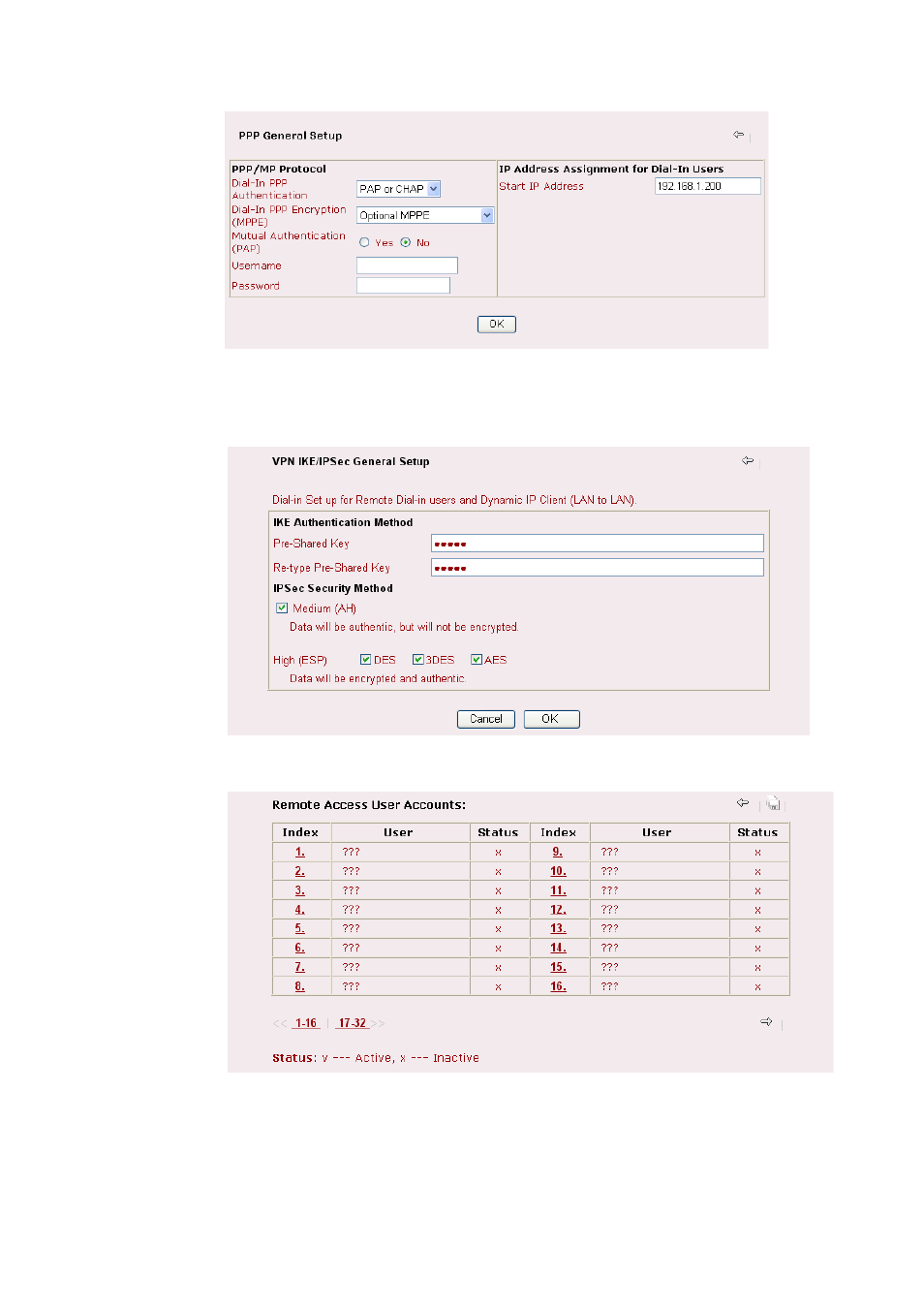 Draytek 2900 User Manual | Page 152 / 173