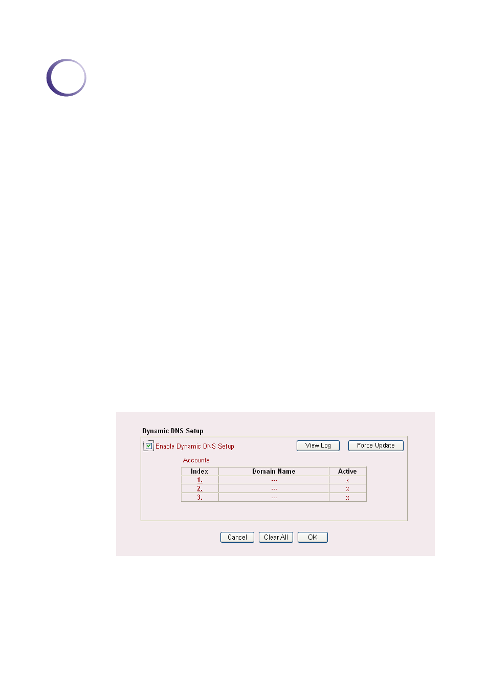 Advanced web configuration, 1 dynamic dns setup | Draytek 2900 User Manual | Page 59 / 173