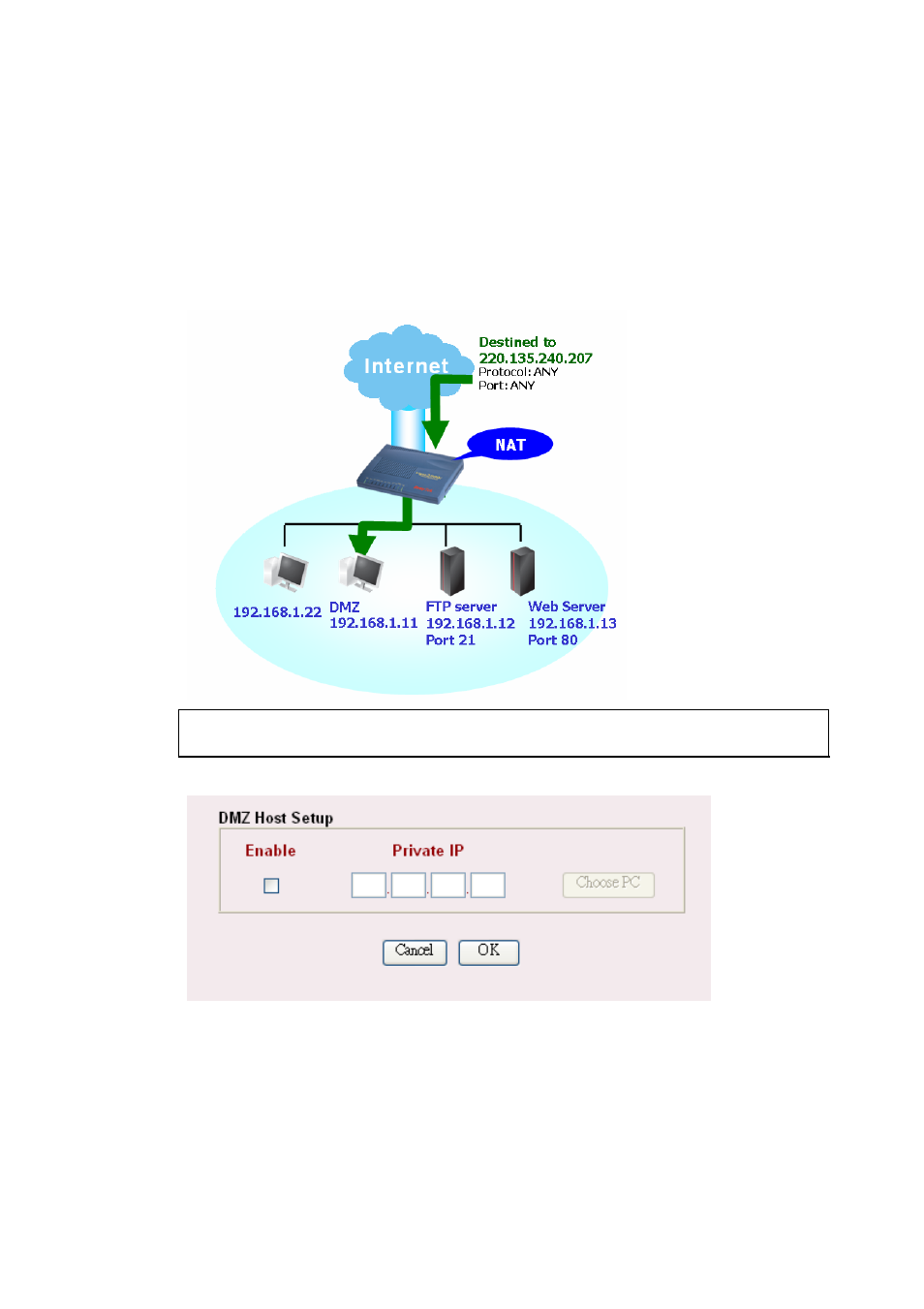 2 dmz host setup | Draytek 2900 User Manual | Page 67 / 173