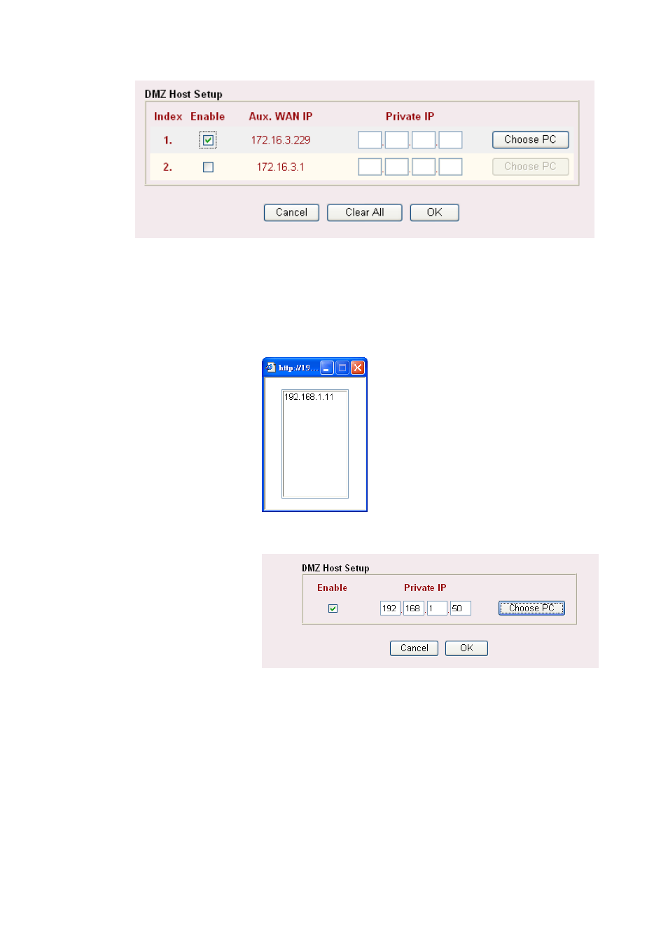 3 open ports setup | Draytek 2900 User Manual | Page 68 / 173