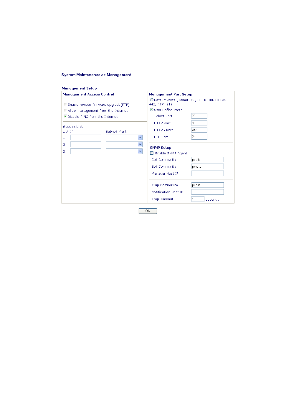 6 management | Draytek 2800 Series User Manual | Page 151 / 197
