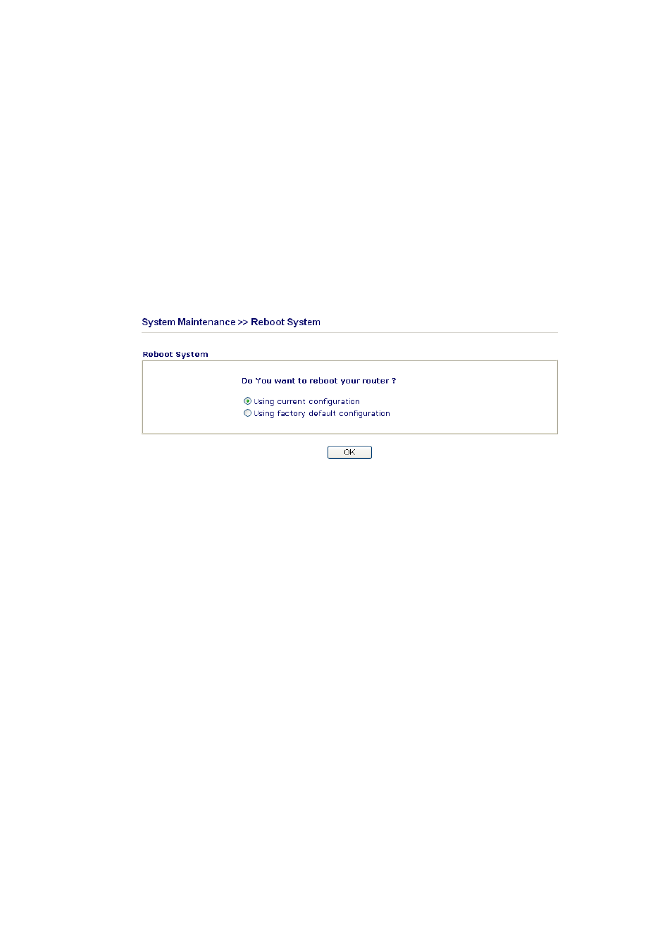 7 reboot system | Draytek 2800 Series User Manual | Page 152 / 197