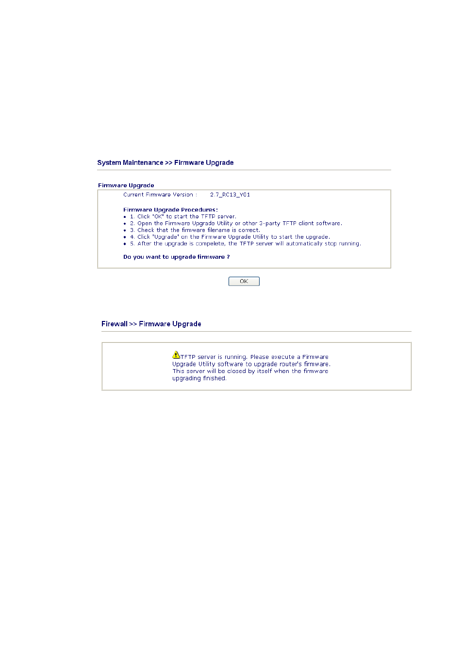 8 firmware upgrade | Draytek 2800 Series User Manual | Page 153 / 197