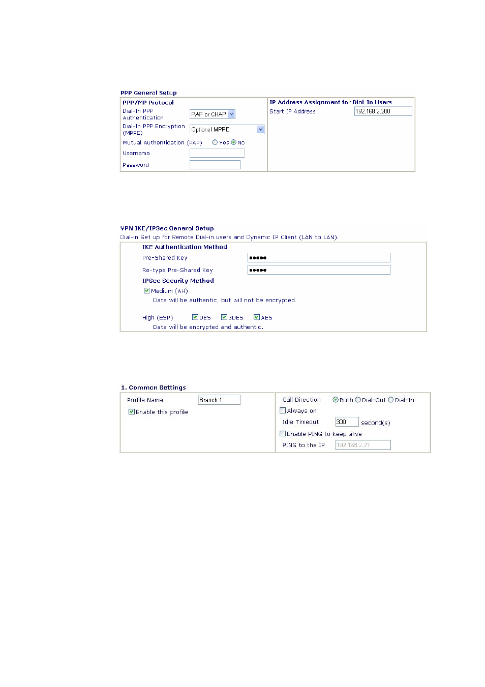 Draytek 2800 Series User Manual | Page 167 / 197