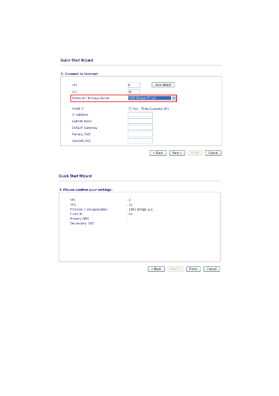3 bridged ip | Draytek 2800 Series User Manual | Page 20 / 197