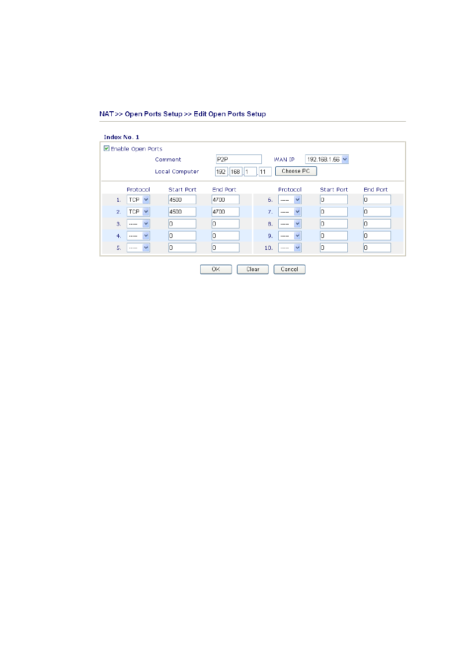 Draytek 2800 Series User Manual | Page 45 / 197