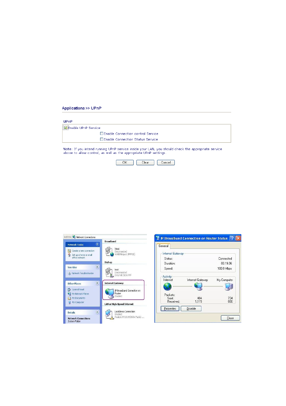 4 upnp | Draytek 2800 Series User Manual | Page 76 / 197