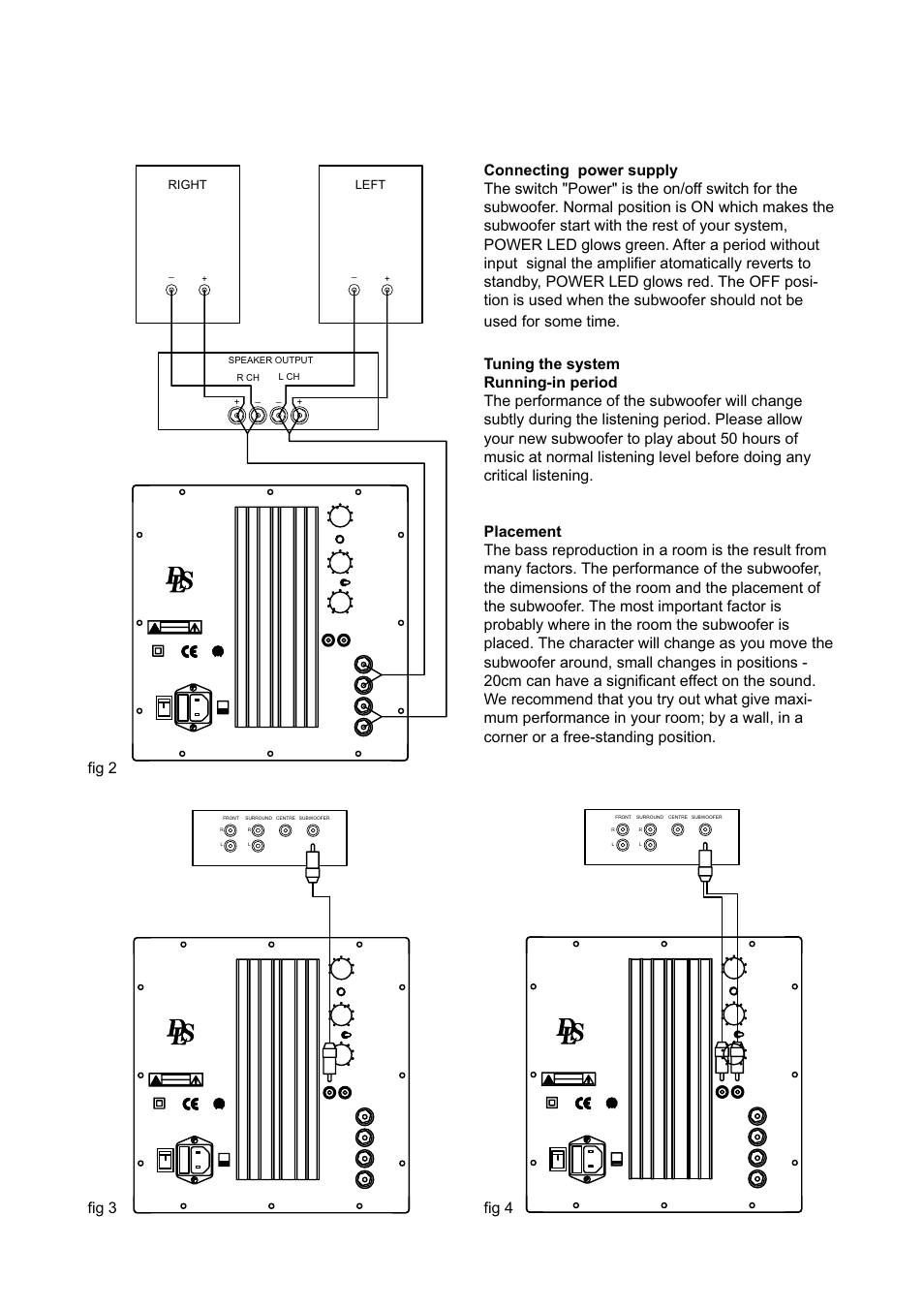 Rd s te li, Right, Left | DLS Svenska AB Sub 3.10 User Manual | Page 3 / 4