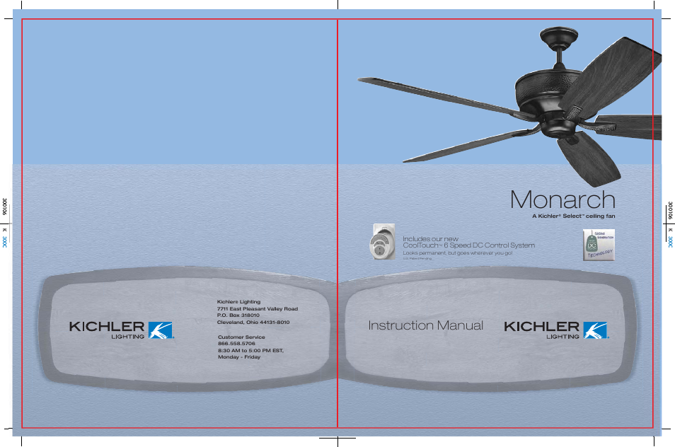 Kichler 300106 v.1 User Manual | 15 pages