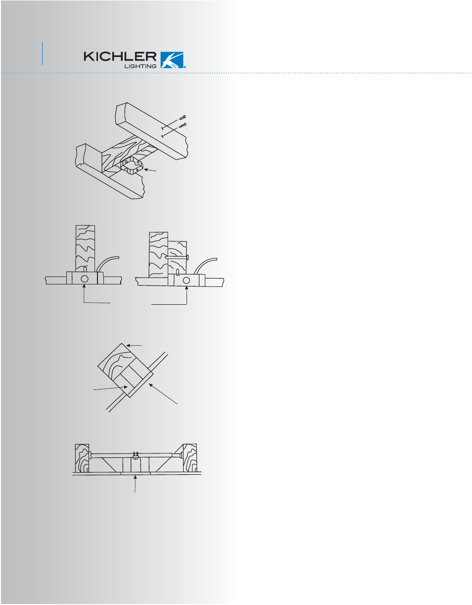 Ag757kcl-52-339013-p3, Mounting options | Kichler 339013 User Manual | Page 4 / 15