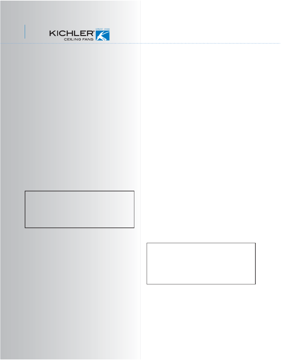 Kichler 300008 User Manual | Page 2 / 14