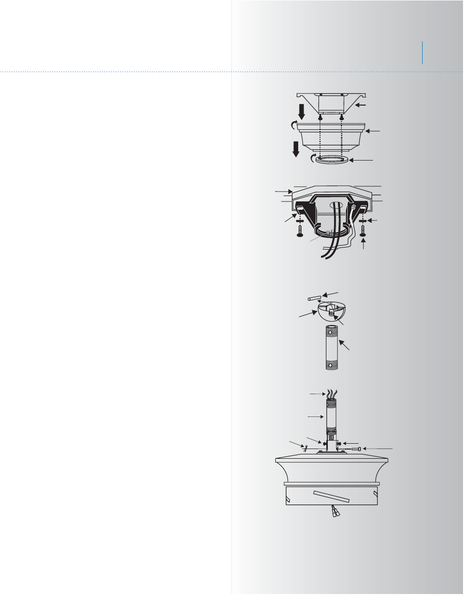Hendrick, Hanging the fan | Kichler 300114 User Manual | Page 5 / 14